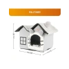 Minderli Peluş Kedi Evi - Taşınabilir Küçük Irk İçin Yuva