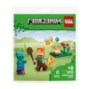 Minecraft Ateş Çatışması Seti, 3D Oyun Deneyimi için Eğlenceli Yapım