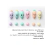 Mini Boy Pastel Renkli Fosforlu Kalem, 6lı Set
