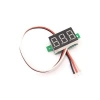 Mini Dijital Voltmetre - DC 0-100V Kırmızı LED Ekran