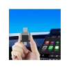 Mini Ergonomik 2in1 Kablosuz CarPlay ve Android Auto Adaptörü