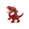 Mini Kırmızı Ejderha Figürü - Teraryum ve Bahçe Dekoru