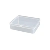 Mini Şeffaf Eşya Saklama Kutusu, Klipsli Kapaklı, 12,5 cm