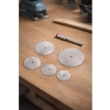 Mini Testere Disk Seti, 6 Parça, Hobi Makinesi Uyumlu