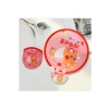 Minik Köpek Figürlü Japon Tarzı Katlanabilir Yelpaze, Çap 21 cm
