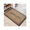 Modern Kapı Önü Paspası, 40x60 cm Ölçüsünde Hoşgeldin Desenli
