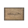 Modern Kapı Önü Paspası, 40x60 cm Ölçüsünde Hoşgeldin Desenli