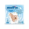 Molfix Bebek Bakım Örtüsü Sıvı Geçirmez Hafif Yapı 10 Adet 60x60 cm Renkli Tasarım