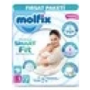 Molfix Premium Smart Fit Fırsat Paketi 1 Beden Yenidoğan 72 Adet