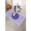 MONNHEIN Kapı Önü Paspası - Modern ve Şık Kapı Paspası | Ev, Ofis ve Dış Mekân Kullanımı İçin (Lavender Harmony)