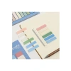 Mor Tonlarıyla 10 Renkli Sticky Note Seti, Özelleştirilebilir İndeksler