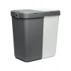 Motek Duo Laundry Antrasit / Beyaz Çamaşır Sepeti - 80 lt