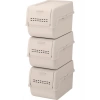 Motek S Box Organızer 2 Li 8 Lt Krem