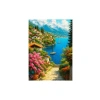 Mountain Lake Village Temalı 1000 Parça Puzzle