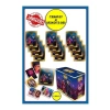 Mucize Uğur Böceği Sticker Seti - 60 Adet, 12 Paket Eğlenceli Çıkartma