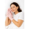 Nemlendirici Silikon Spa Eldiveni, Gece Kullanımı için Yumuşak Tasarım, Pembe