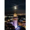 Neon Etkili 1000 Parça Galata Kulesi Puzzle