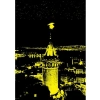 Neon Etkili 1000 Parça Galata Kulesi Puzzle
