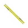 Neon Sarı Renkli 5A Hickory Davul Çubukları, Acorn Tipi