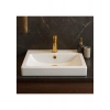Newarc Aqua Beyaz Delikli Lavabo 60x46 Cm AQU.L.060