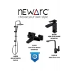 Newarc Aqua Siyah Batarya Set, 440536,941511B,941521B,941881LB
