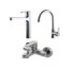Newarc Domino Banyo,evye,çanak Lavabo Batarya Set 971531-971511-971001