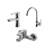 Newarc Domino Lavabo Banyo Evye Bataryası 971521-971511-971531