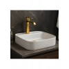 Newarc Loft Kare Beyaz Delikli Lavabo 50 Cm 515050BT