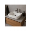 Newarc Loft Kare Beyaz Delikli Lavabo 50 Cm 515050BT