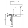 Newarc Loft Krom Lavabo Bataryası 921521