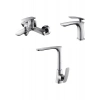 Newarc Slim Banyo Lavabo Evye Batarya Set 121511-121521-121531