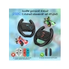 Nintendo Switch 2 Joy-Con İçin Ergonomik Yarış Direksiyonu, 2 Adet