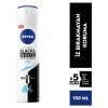 NIVEA Kadın Sprey Deodorant Black&White Invisible Pure 150ml 48 Saat Anti-perspirant Koruma