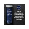 NIVEA MEN Deep Dimension Erkek Duş Jeli 500ml; 3ü1 Arada Vücut; Saç ve Yüz için Pratik Kullanım