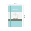 Nota Bene Classic Sert Kapak Defter, Mavi, 9x14 cm