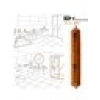 NP1 Limestone (Gri) Np1 Elastic Construction Sosis Silikon Mastik 600 ml
