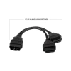 OBD2 Uzatma Kablosu - 16 Pin Y-Splitter Adaptör