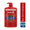 Old Spice Captain Erkek Duş Jeli ve Şampuan 1000 ml XXL Büyük Boy