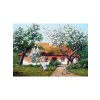 Ördekli Bahçe Temalı 1000 Parça Puzzle, Eğlenceli Oyun
