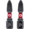 Orijinal Einhell Çift Torsiyonlu Darbeli Bit Seti, 2 Parça, 30 mm, PH2 (S2 Çelik, Yüksek Dayanıklılık, Çift Torsiyon Etkisi, Kırmızı Renk Halkası, C 6.3 Sap) - 49132020