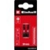Orijinal Einhell Çift Torsiyonlu Darbeli Bit Seti, 2 Parça, 30 mm, PZ1 (S2 Çelik, Yüksek Dayanıklılık, Çift Torsiyon Etkisi, Kırmızı Renk Halkası, C 6.3 Sap) - 49132040