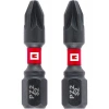 Orijinal Einhell Çift Torsiyonlu Darbeli Bit Seti, 2 Parça, 30 mm, PZ2 (S2 Çelik, Yüksek Dayanıklılık, Çift Torsiyon Etkisi, Kırmızı Renk Halkası, C 6.3 Sap) - 49132050