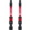 Orijinal Einhell Çift Torsiyonlu Darbeli Bit Seti, 2 Parça, 60 mm, T20 (S2 Çelik, Yüksek Dayanıklılık, Çift Torsiyon Etkisi, Kırmızı Renk Halkası, E 6.3 Sap)
