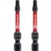 Orijinal Einhell Darbeli Bit Seti, 2 Parça, 50 mm, T20 (S2 Çelik, Torsiyon Bölgesi, Verimli Güç Aktarımı, Kırmızı Renk Halkası, E 6.3 Sap)