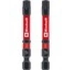 Orijinal Einhell Darbeli Bit Seti – 2 Parça, 60 mm, T40 (S2 Çelik, Çift Torsiyon Bölgesi, Yüksek Dayanıklılık, Kırmızı Renk Halkası, E 6.3 Sap) - 49132200