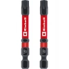 Orijinal Einhell Darbeli Bit Seti – 2 Parça, 60 mm, T40 (S2 Çelik, Çift Torsiyon Bölgesi, Yüksek Dayanıklılık, Kırmızı Renk Halkası, E 6.3 Sap) - 49132200