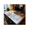 Orta Dünya Temalı Kaymaz Oyun Klavye Mouse Pad - 80x40cm