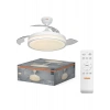 Osram Ceiling Coromuel 60W 3000K/4000K/6500K 2600LM Dim Edilebilir Açılır Kapanır Pervane Kumandalı Beyaz Tavan Vantilatörü