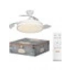 Osram Ceiling Coromuel 60W 3000K/4000K/6500K 2600LM Dim Edilebilir Açılır Kapanır Pervane Kumandalı Beyaz Tavan Vantilatörü