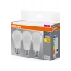 Osram LED 8W 2700K 806LM E27 Duy Sarı Işık 3lü Ampul